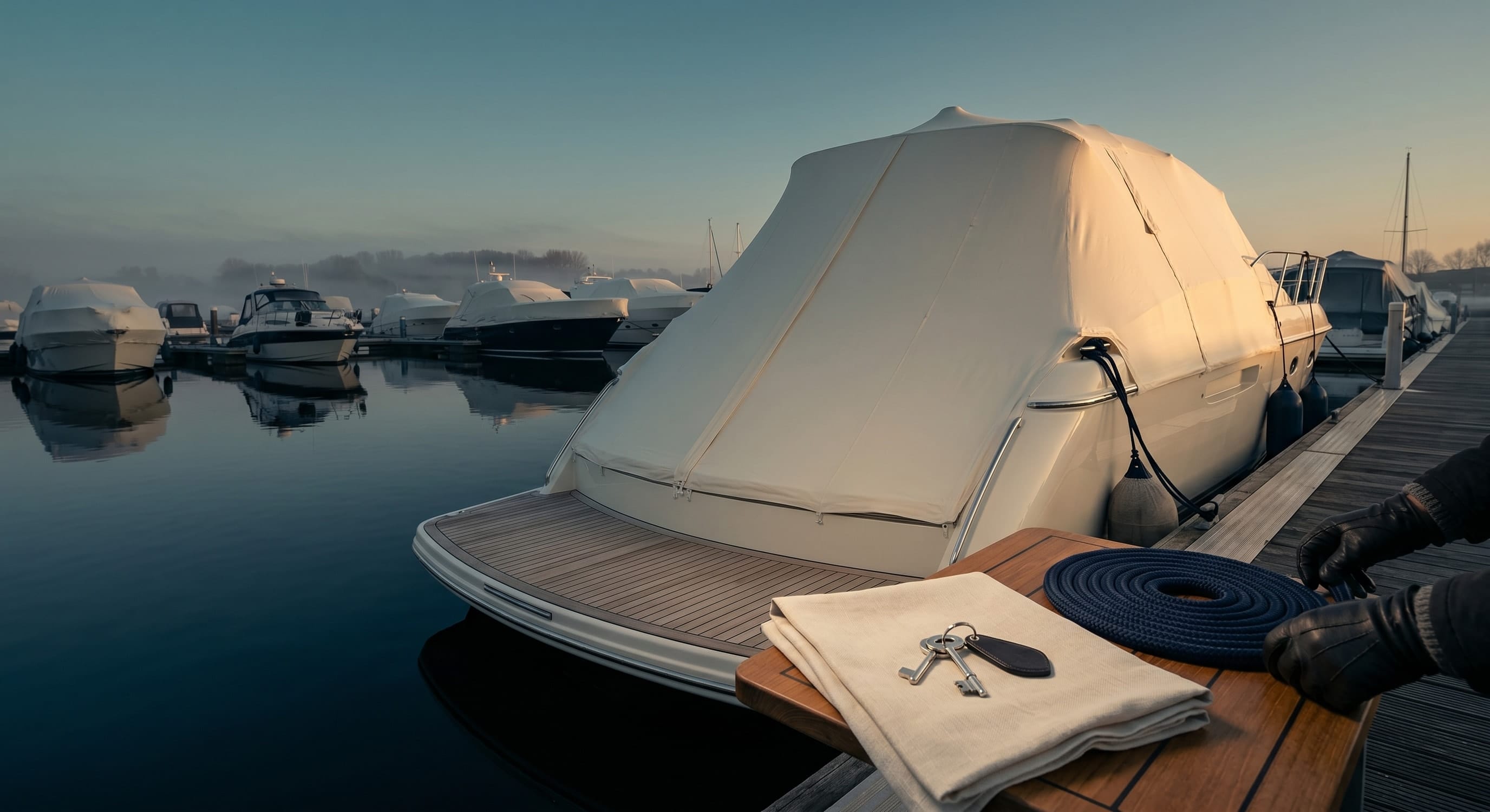 new boat owner detailing — vessel reset and protection setup