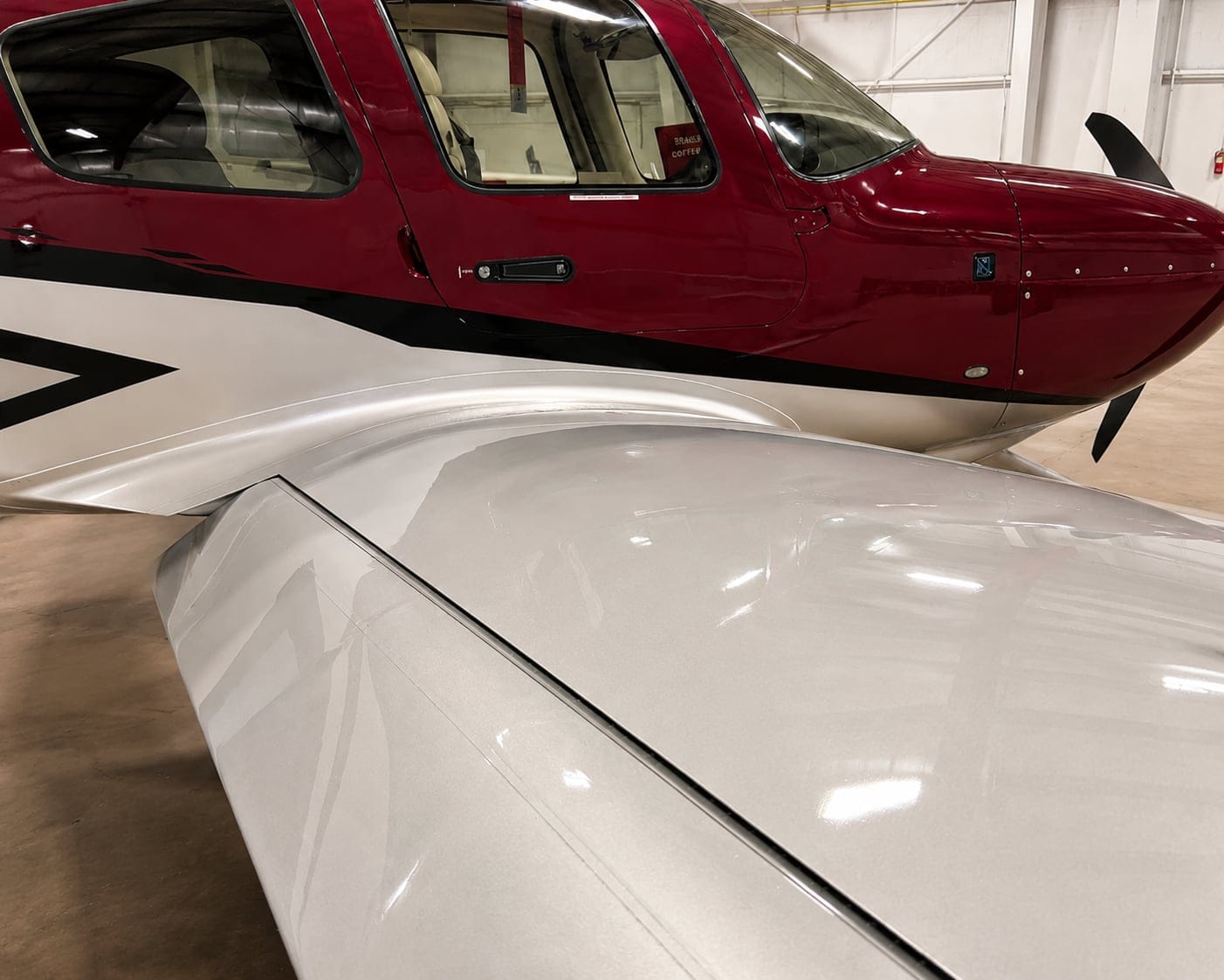 Aircraft paint correction and gloss restoration